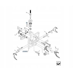 Svirties sandariklis new Holland korpusas 5129575 cnh