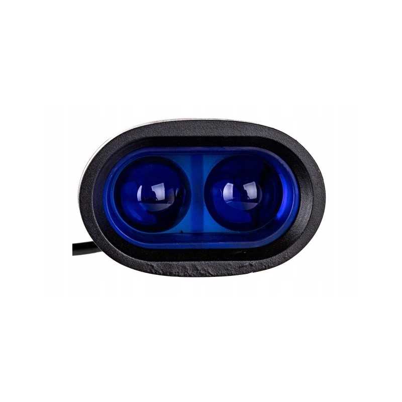 LED purkštuvo mėlyna 20w lempa