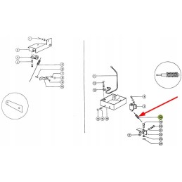 650899 0 jutiklio spyruoklė 2 5 x 12 5 x 40 mm