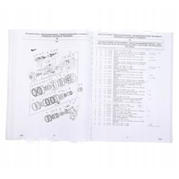 Dalių katalogas zetor forterra 8641 12441 modeliams 86