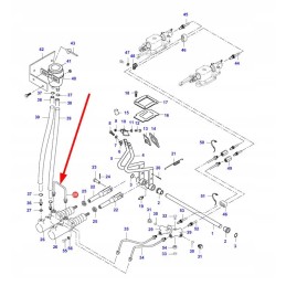 V34623500 stabdžių žarnelė 5 x 1