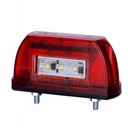 LED plokštės apšvietimo lempa 12v 24v raudona