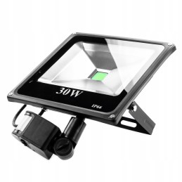 30W LED prožektorius su judesio jutikliu