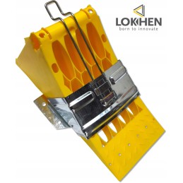 Ratų trinkelių užraktas, ratas 160mm, g46, metalinis tvirtinimas