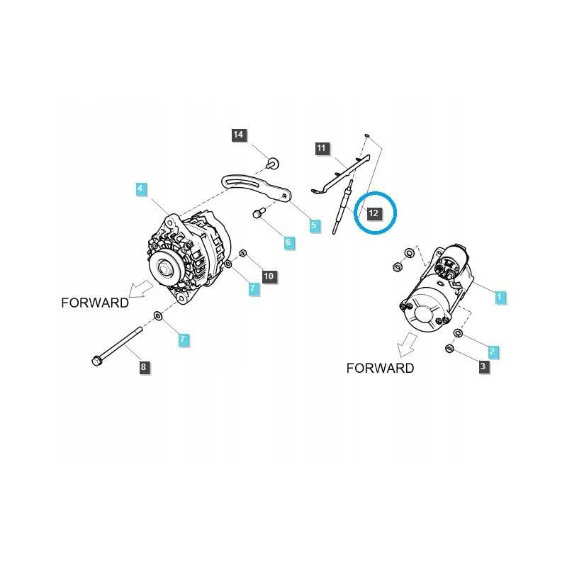 Kaitinimo žvakė egq205 ls traktorius 40266133