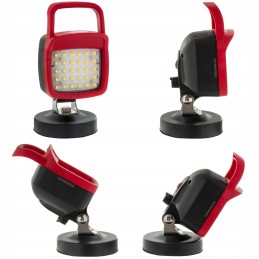 Darbinė lempa 30 LED 90W 400lm su akumuliatoriaus magnetu