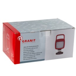 Darbinė lempa 30 LED 90W 400lm su akumuliatoriaus magnetu