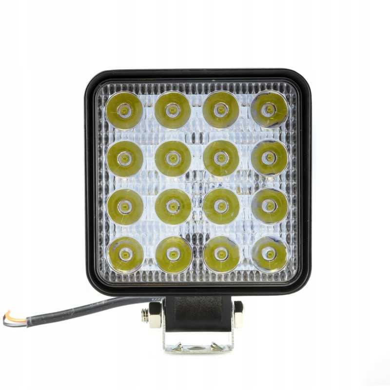 48w 60 laipsnių kvadratinė darbinė lempa