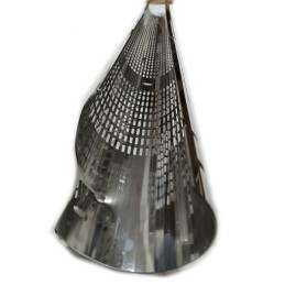 John Deere L158903 išmetimo vamzdžio dangtis inox