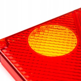 Kairysis kombinuotas lempos gaubtas W21L su kryžminiu kontūru