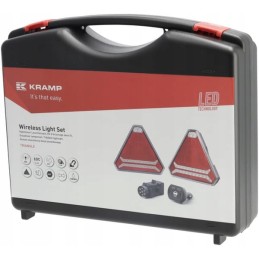 Belaidės LED trikampės lempos 12 24v su magnetu