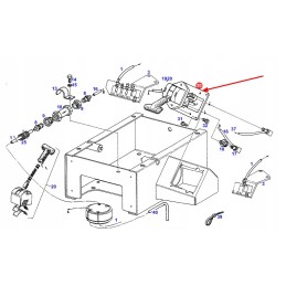 822880020030 rankinio stabdžio vožtuvo plokštė