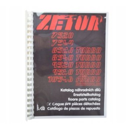 Dalių katalogas zetor 7520 10540 ur3 modeliai 7520 75