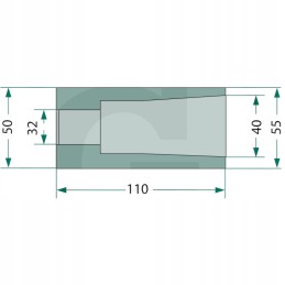 Suvirinimo įvorė 4301104000 granitas