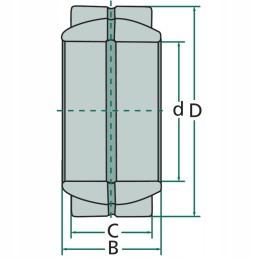 Fiat Granite skersinis sferinis guolis