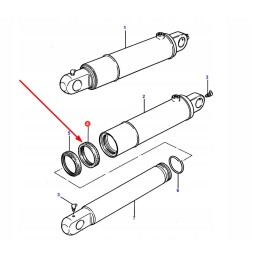 3900127m1 pavaros movos žiedas 90 x 10