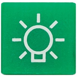 Artimųjų šviesų gabaritinių žibintų simbolis ZETOR 53359964