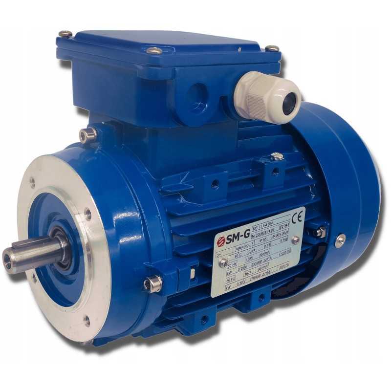 Elektros variklis 0 25kw 230 400v 1350rpm 3 fazis