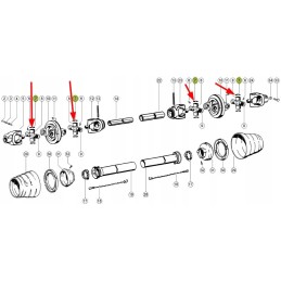 242908 0 vidinis žiedas 32 x 1 2