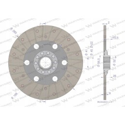 Sankabos disko korpusas fi 280 warynski