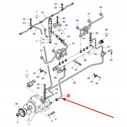V837070246 įpurškimo siurblio kabelis