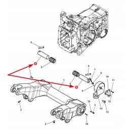 4311714m2 kėlimo svirties kaištis 35 x 114