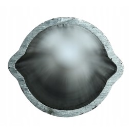 Išorinis citrininis vamzdis 41 3x48 3mm ilgis 149 4