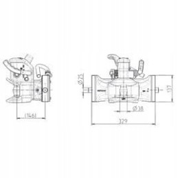 Sauermann automatinis kablys kablio ąsai OE 40