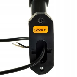 Kairioji gabaritinė lemputė 2 LED 12v 24v horpol