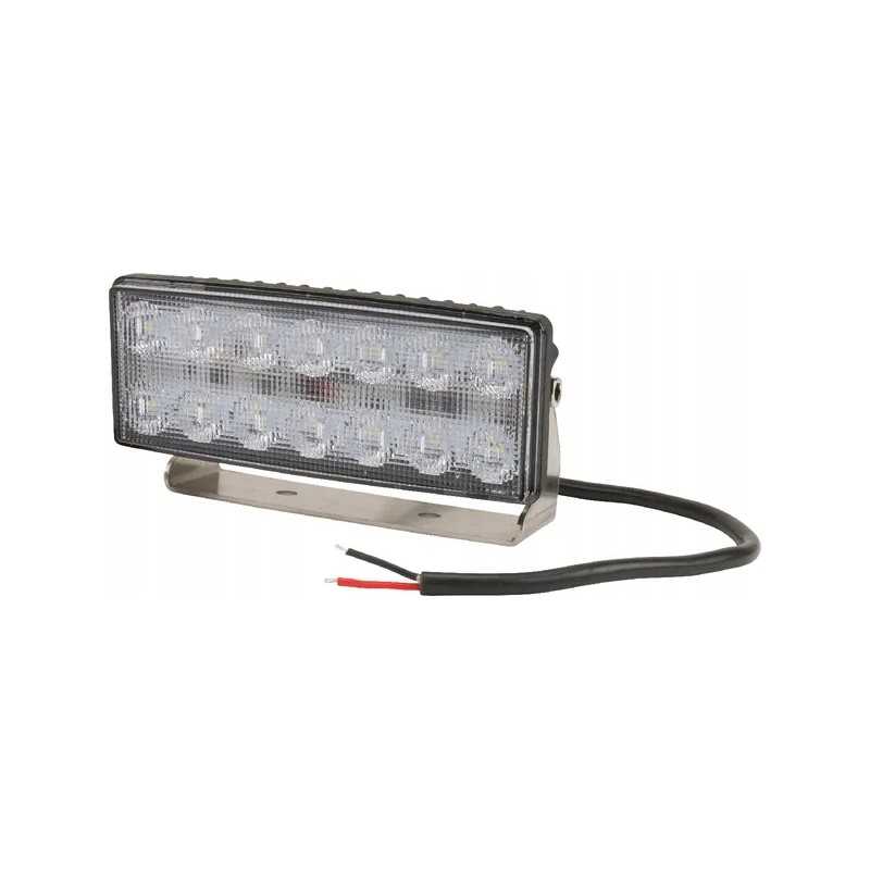 LED darbo lempa stačiakampė 42w 3800 lm 10 30v