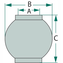 Viršutinės jungties rutulys 60 mm Walterscheid