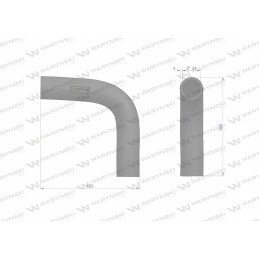 Apatinė radiatoriaus žarna 3044009r1 Warynski