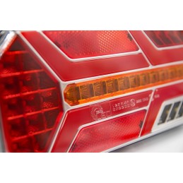 2x LED dinaminis kier neoninis kombinuotas galinis žibintas