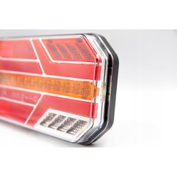 2x LED dinaminis kier neoninis kombinuotas galinis žibintas