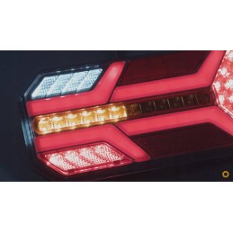 2x LED dinaminis kier neoninis kombinuotas galinis žibintas