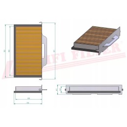 Hifi filtras sc 70016 salono filtras