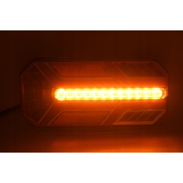 2x LED dinaminis kier neoninis kombinuotas galinis žibintas