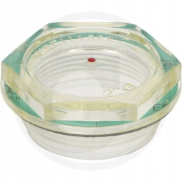 Plastikinis stebėjimo stiklas m20 x 15