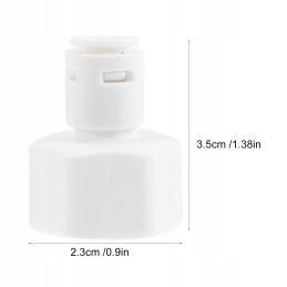 Jungtis vandens valymui, tiesi sistema, 2 vnt