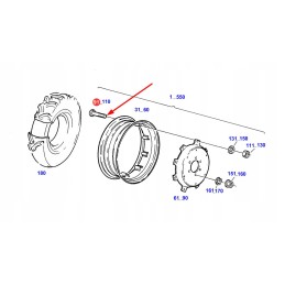 165f156703010030 veržlė m16 x 1 5