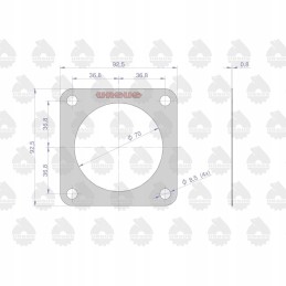 Pavarų svirties guolio sandariklis c330 org 50011080