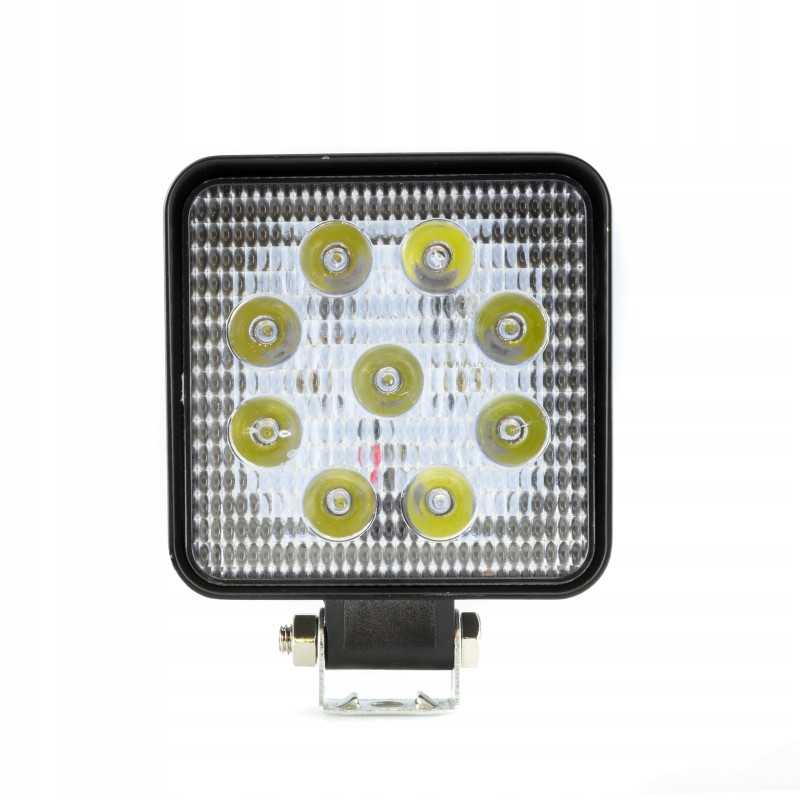 Darbinė lempa 27w kvadratas 30 laipsnių