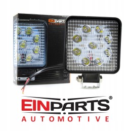 Darbinė lempa 27w kvadratinė 30 laipsnių ein