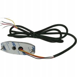 La20073 gintaro spalvos įspėjamoji lemputė 3 šviesos diodai