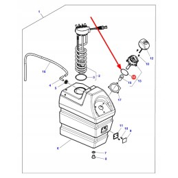 4355331m1 degalų bako sandarinimo žiedas 72 39 x 5 33