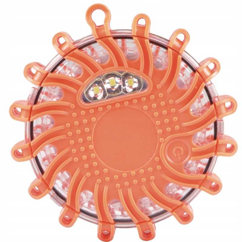 Šviesos diodų blykstės įspėjamasis disko gaidys