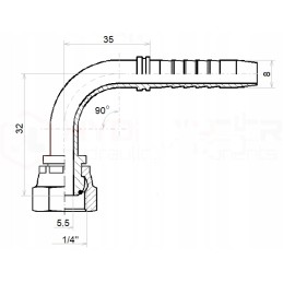 Dkr 90 kalimas dn8 1 2sn g1 4 x10 hidrolideris