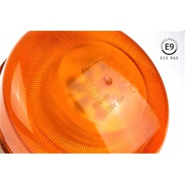 Mirksi įspėjamoji lemputė gaidys led e9 12 24v