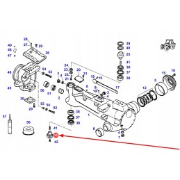385300020520 apatinis vairo kaištis fi 35 x 27