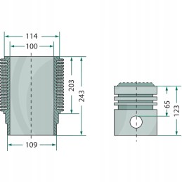 Variklio remonto komplektas 38005015 granitas